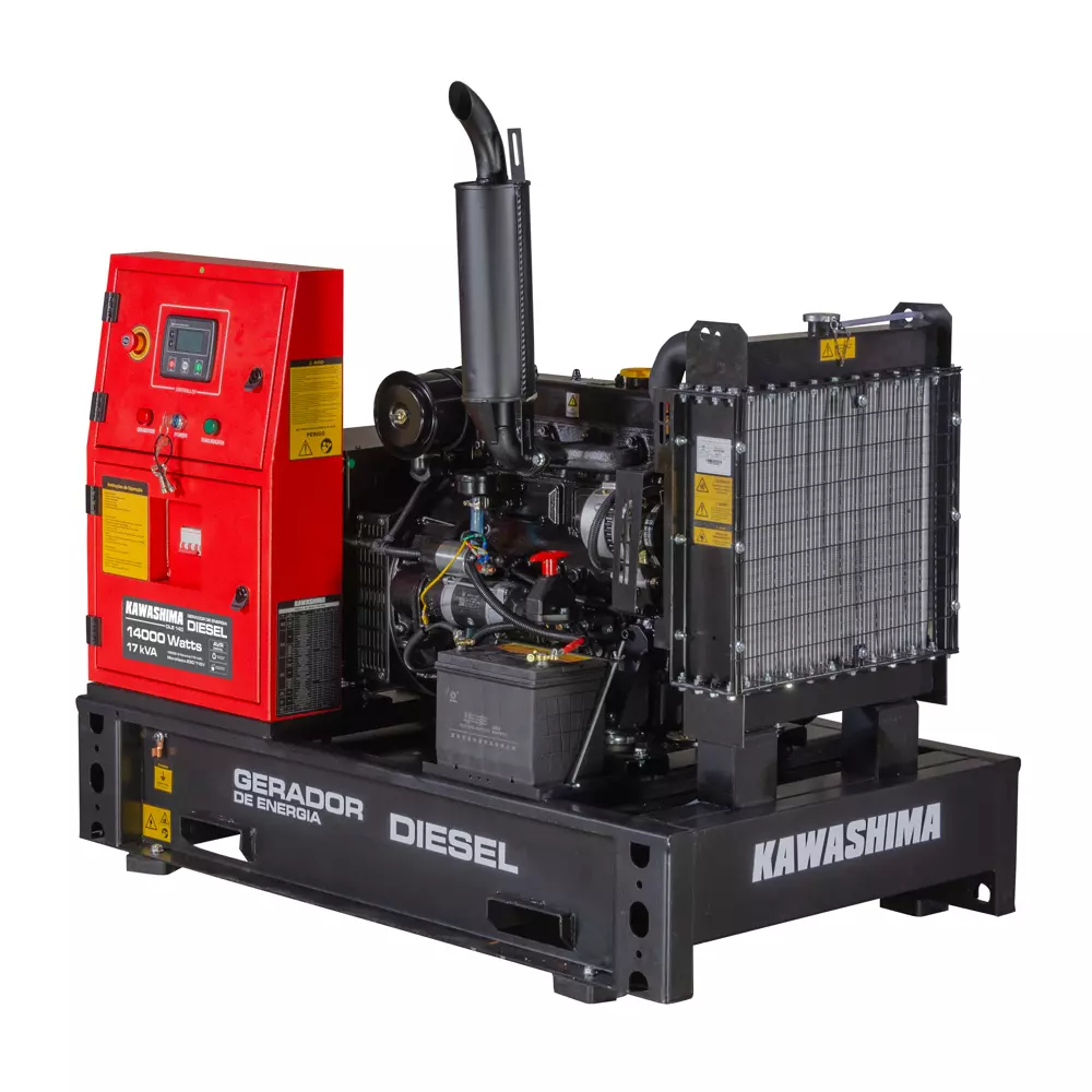 GRUPO GERADOR PRIME DLS-140 KAWASHIMA A DIESEL GRUPO GERADOR PRIME DLS-140 KAWASHIMA A DIESEL